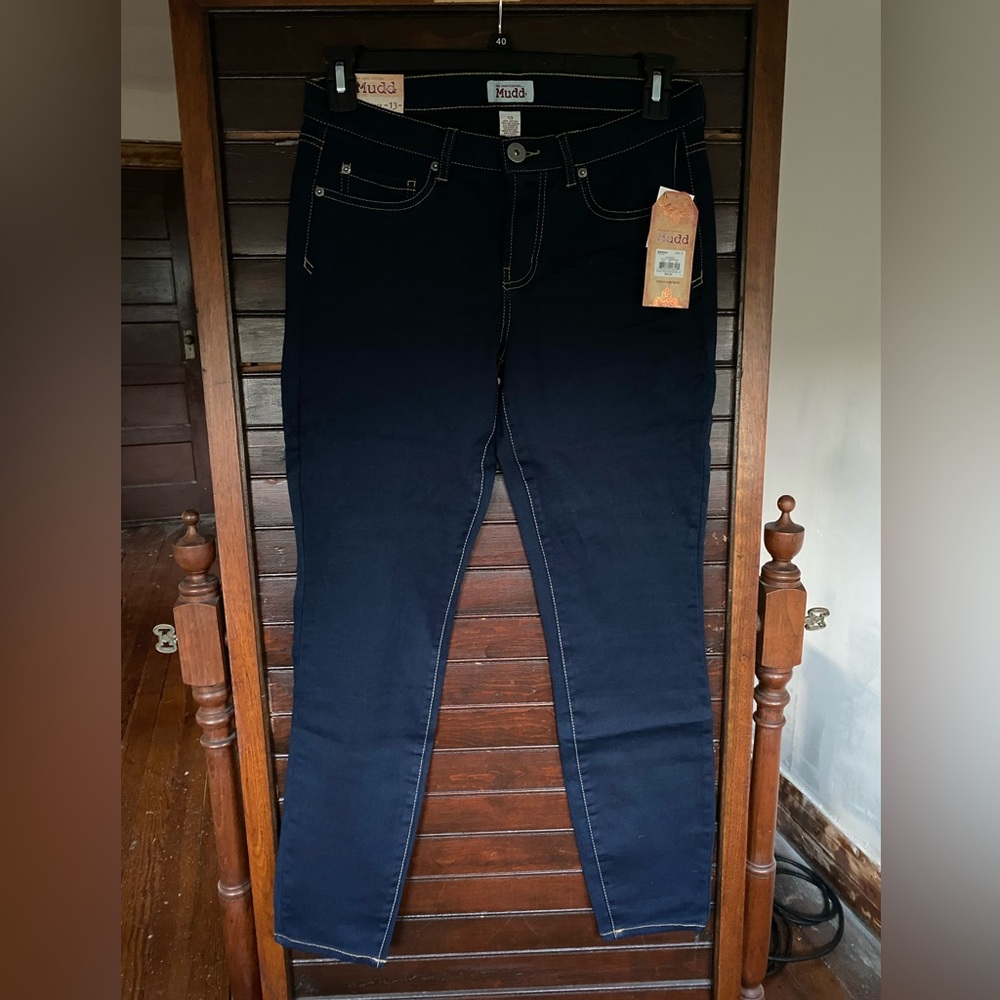 NWT Mudd Super Skinny Dark Wash Jeans